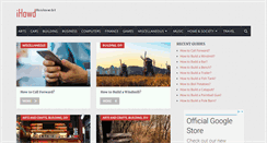 Desktop Screenshot of ihowd.com